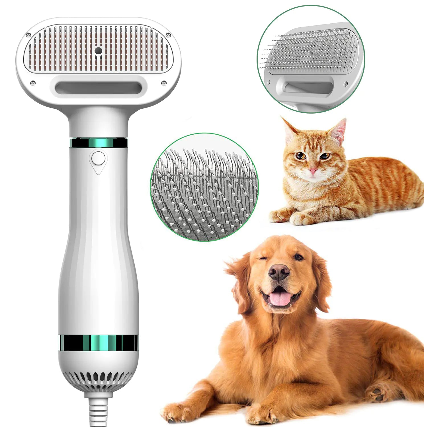 Pet Comb Hair Dryer for Efficient Grooming - FurTruth