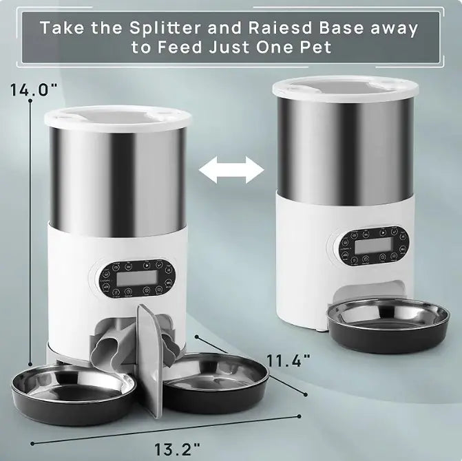 Double Meal Dispenser for Pets - FurTruth